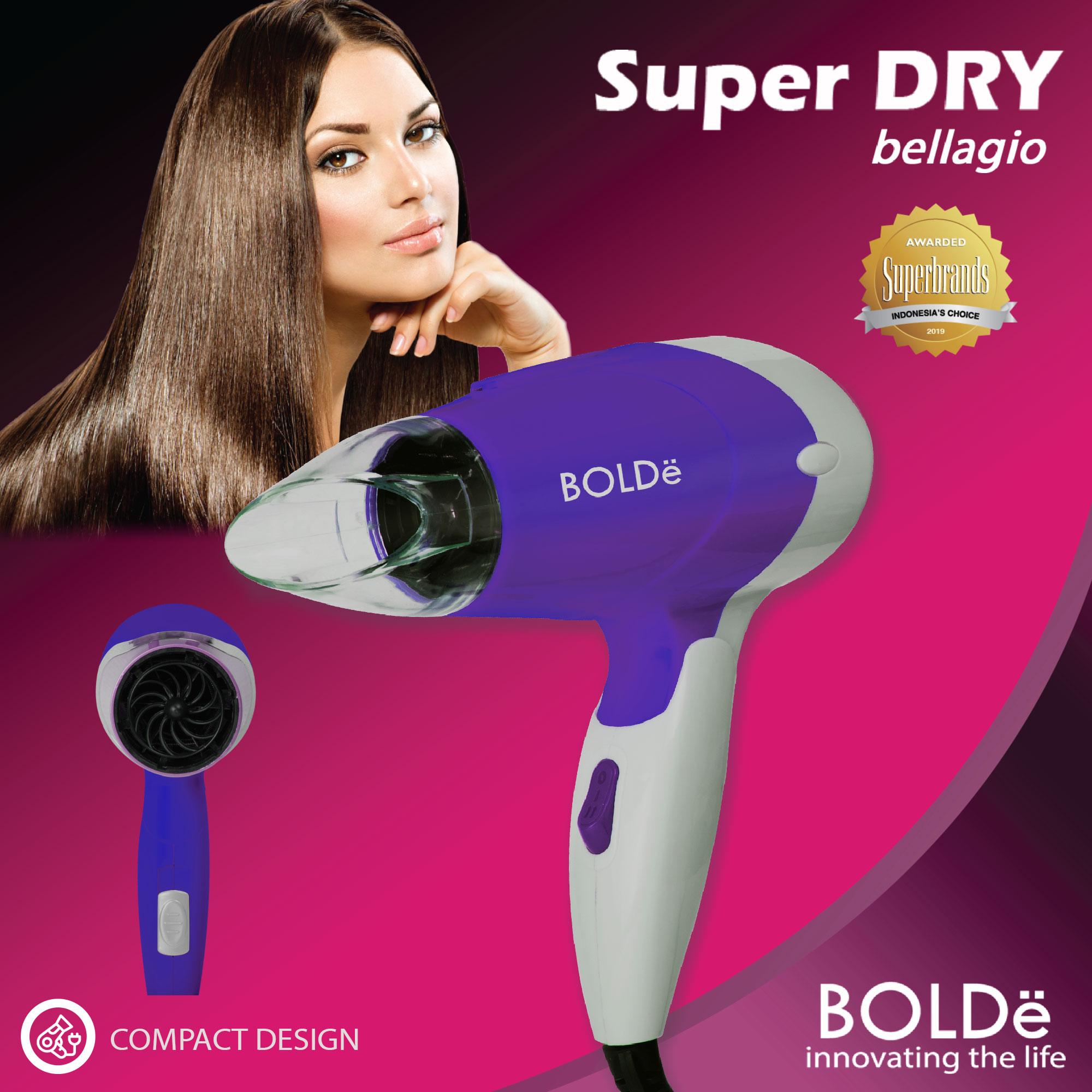 BOLDe Super DRY BELLAGIO Hair Dryer