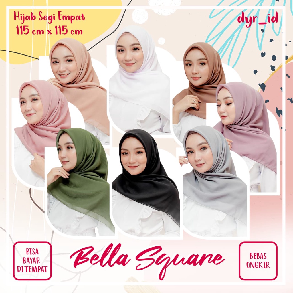 bella square hijab