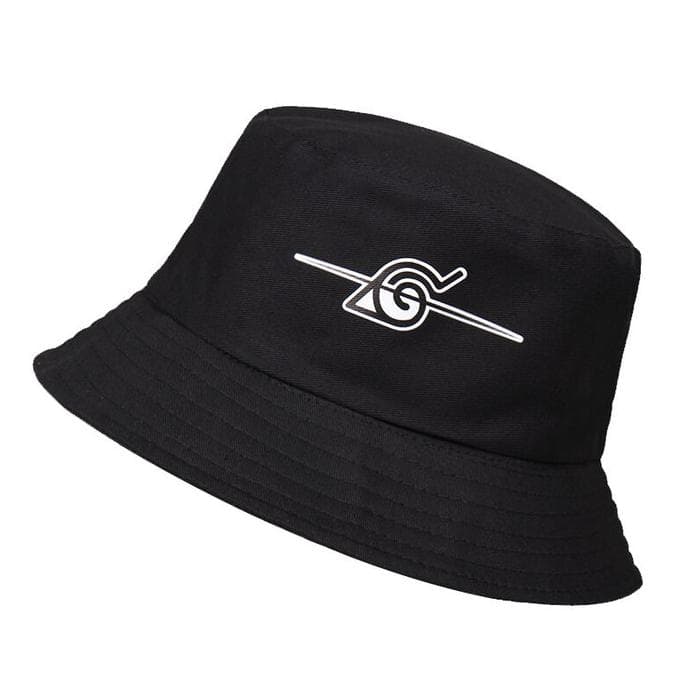 Topi Bucket Motif Print Anime Naruto 