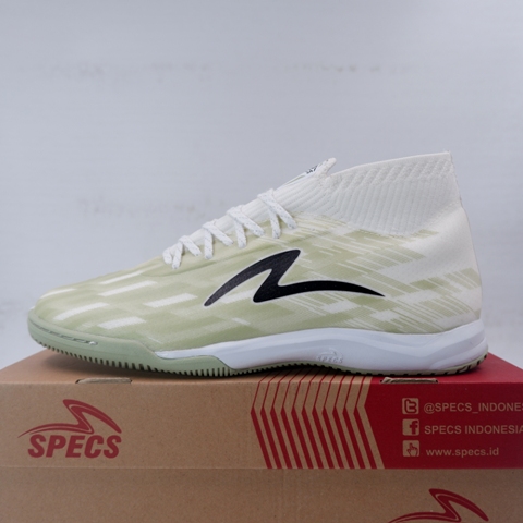 King Of Dribble Sepatu Futsal Specs Acc Lightspeed Ii Elite Mx In White Olive 401333 Original Bnib Lazada Indonesia