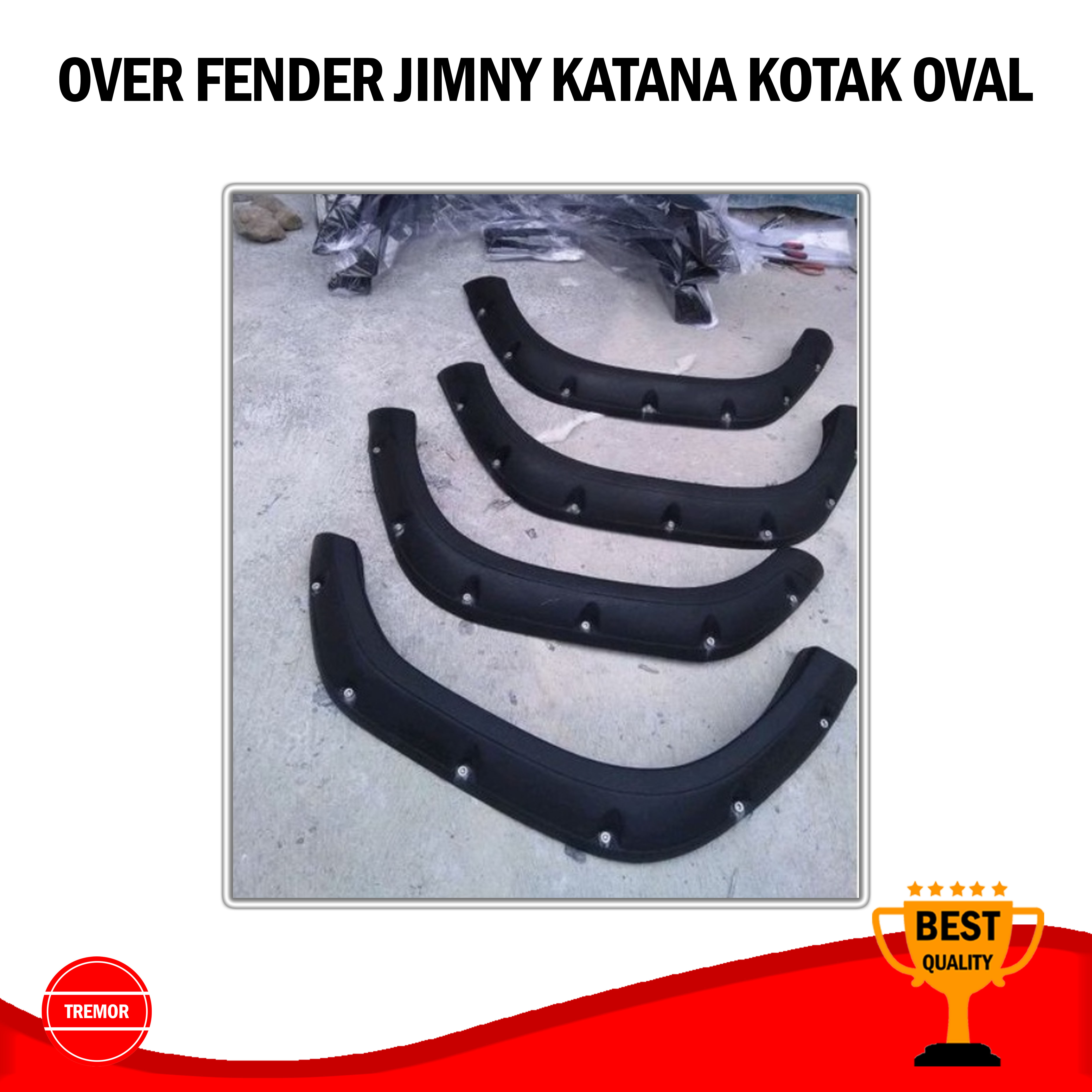 Over fender jimny katana kotak oval / Over fender suzuki jimny katana