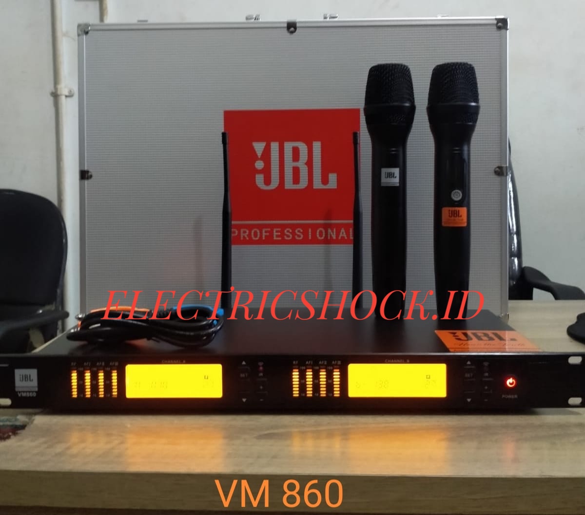 Mic Wireless Jbl Vm Jbl Vm Mic Pegang Original Lazada Indonesia