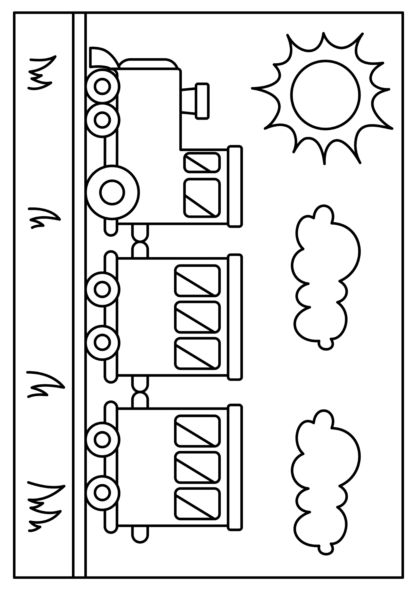 LEMBAR MEWARNAI GAMBAR KENDARAAN / LEMBAR BUKU MEWARNAI UNTUK BELAJAR