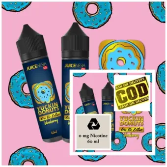 Liquidvape Juicenesia Blueberry Doughnut Premium 60ml 0mg Likuid