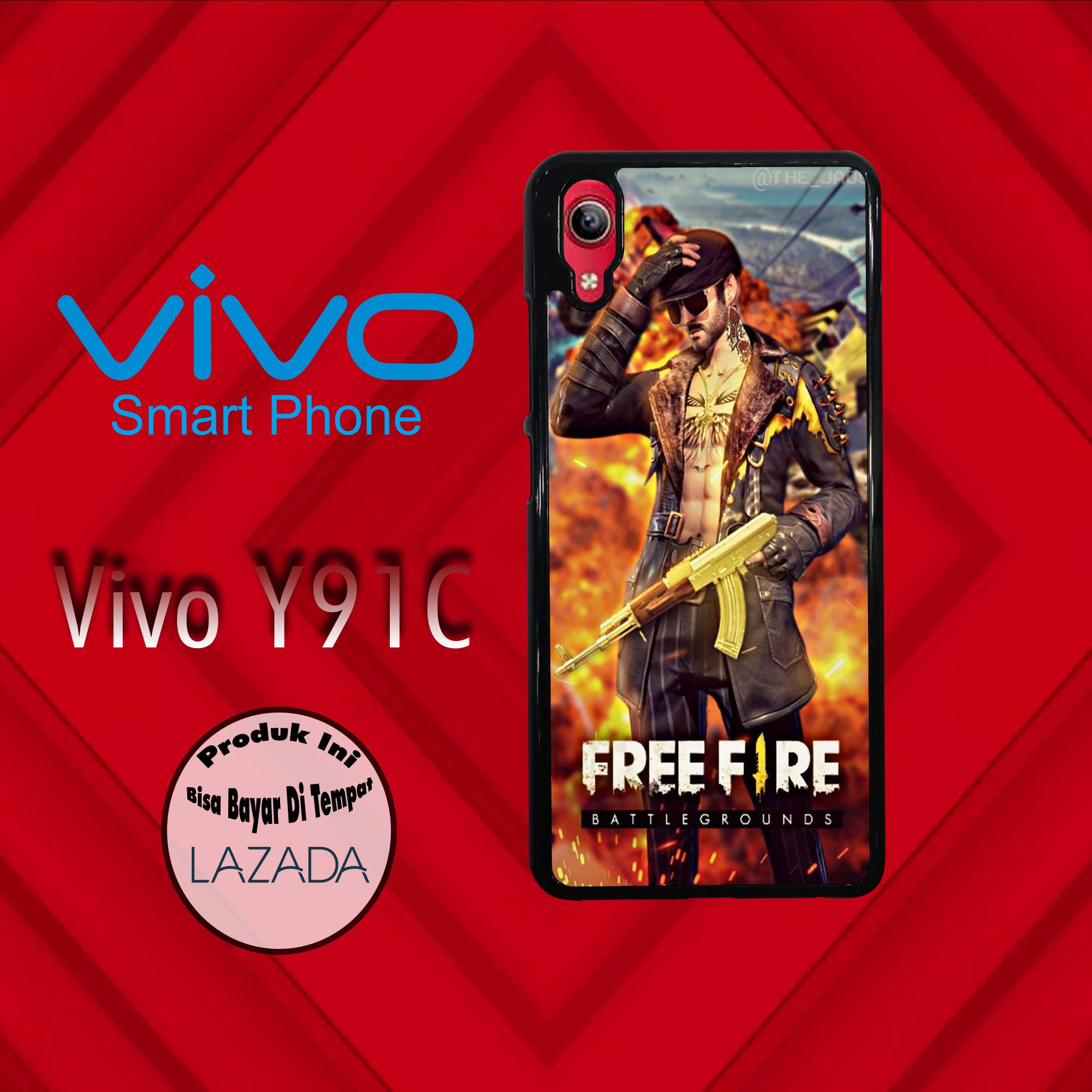Case Vivo Y91c Fashion Case Free Fire Cm 0001