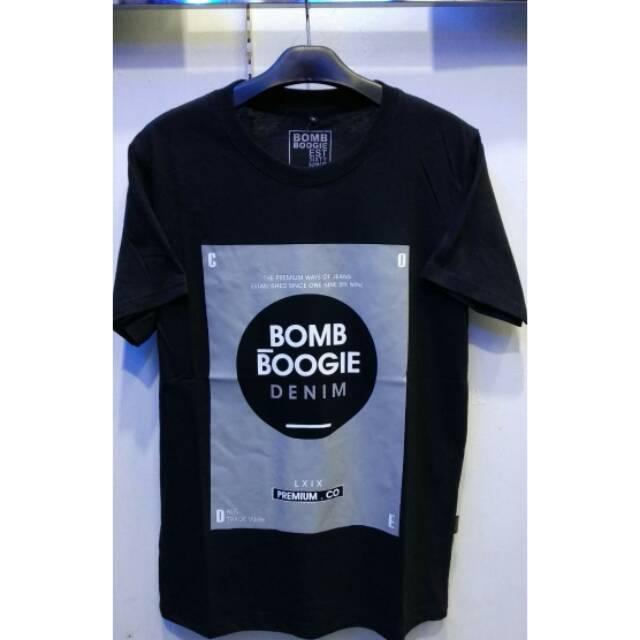 kaos oblong / kaos bombboogie / kaos distro / kaos murah / kaos pria / kaos cowokM () (M)