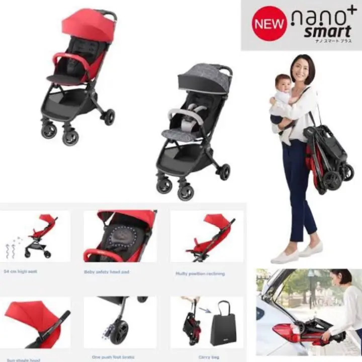 Best Seller Kereta Dorong Bayi Aprica Nano Smart Stroller Baby Lipat Kecil Cabin Size Lazada Indonesia