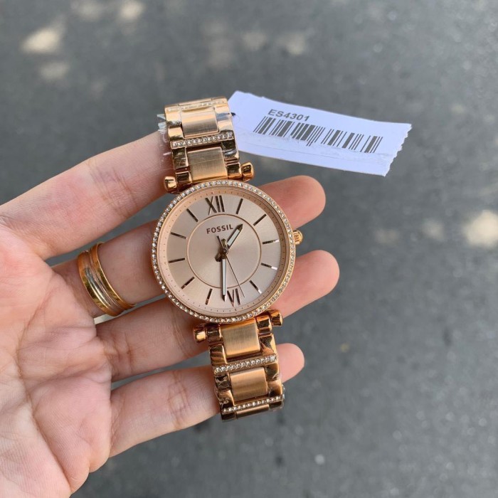 Fossil Es4301 Rosegold 35mm Original 