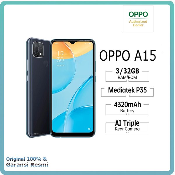 gambar oppo a15 ram 3