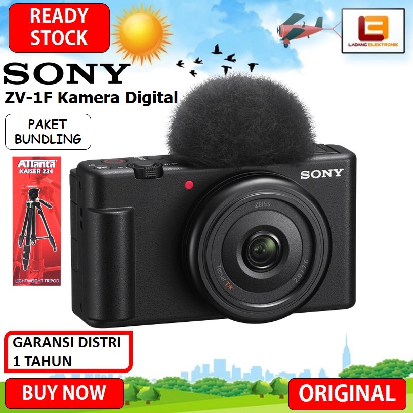 Sony ZV1F Sony ZV1F Sony ZV 1F Vlogging Camera Bundle Tripod Lazada