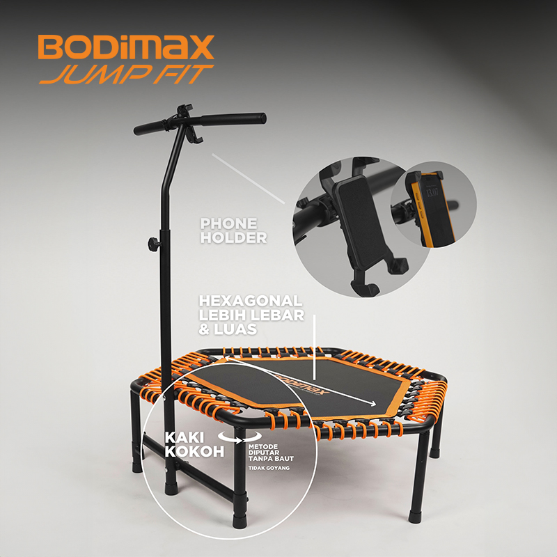 Bodimax Jumpfit Trampoline Trampolin dewasa Trampoline Untuk