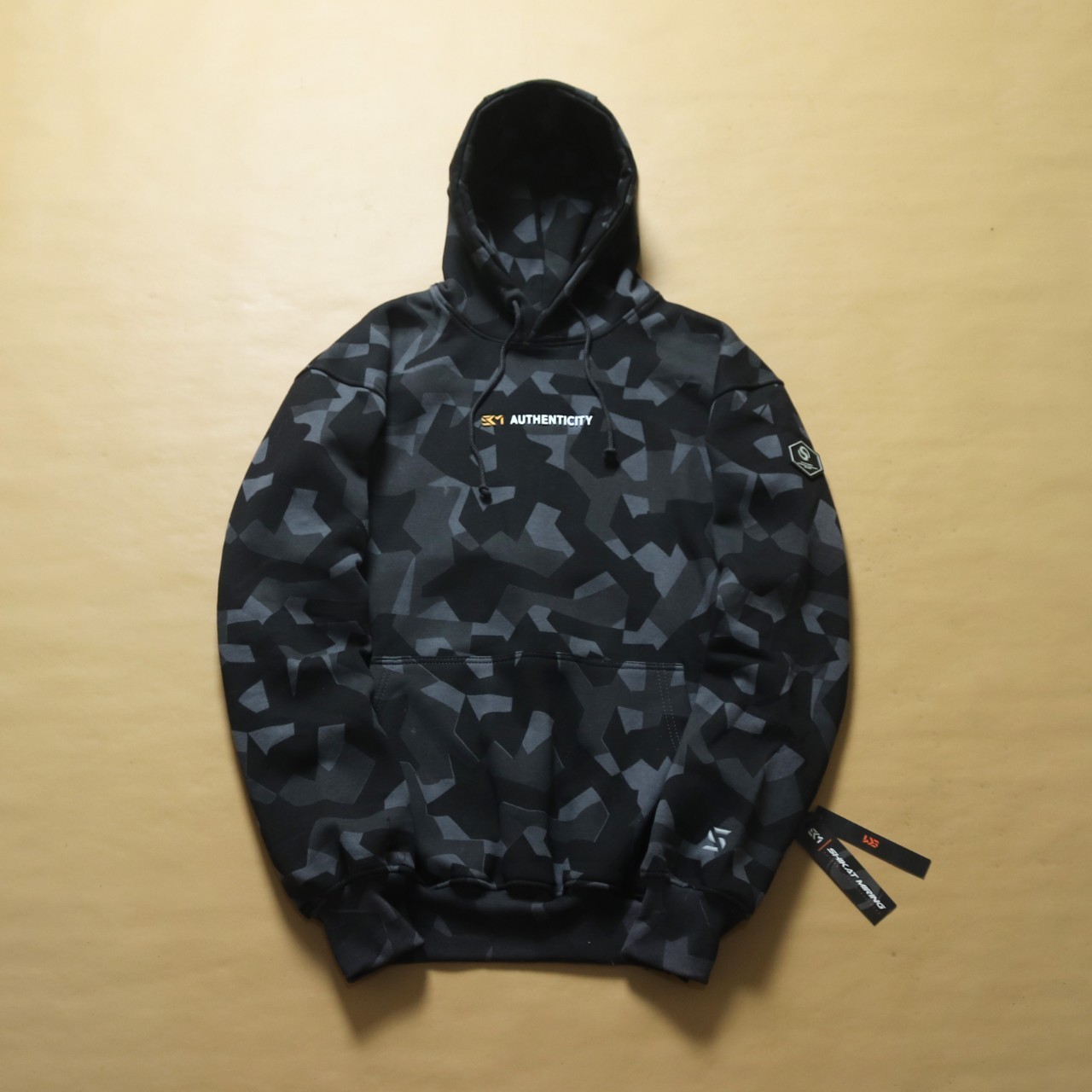 Bape camo parody store hoodie