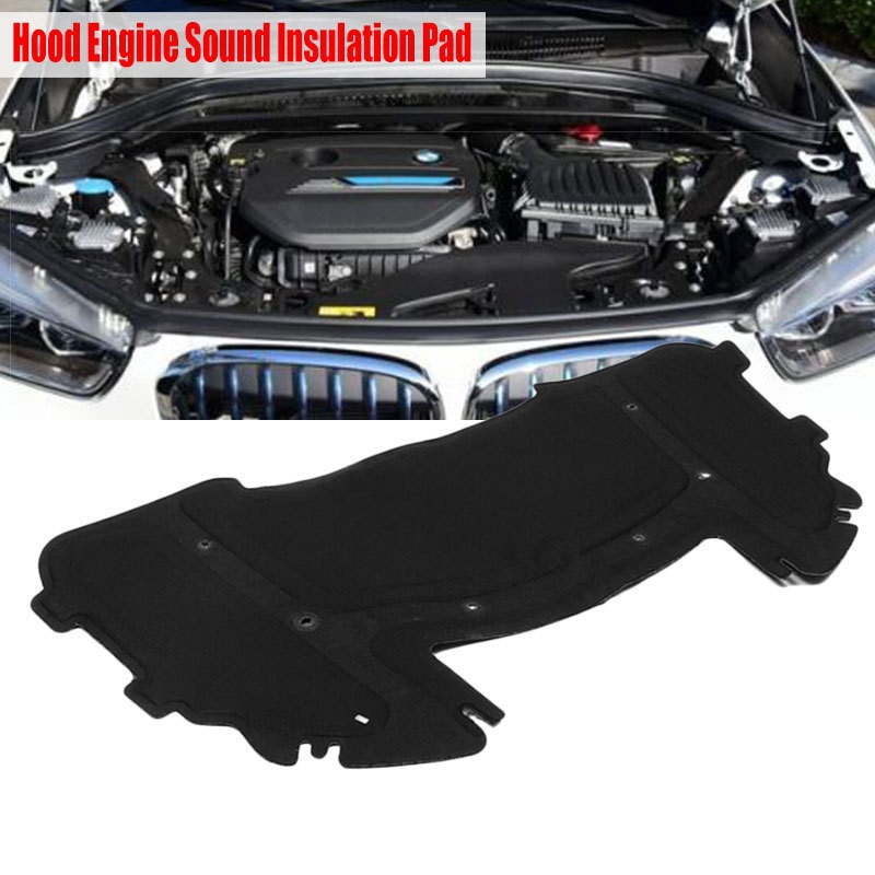 Car sound pad hood soundproof hood engine sound insulation pad durable cotton sound pad for bmw e90 e91 e92 e93 323i 325i