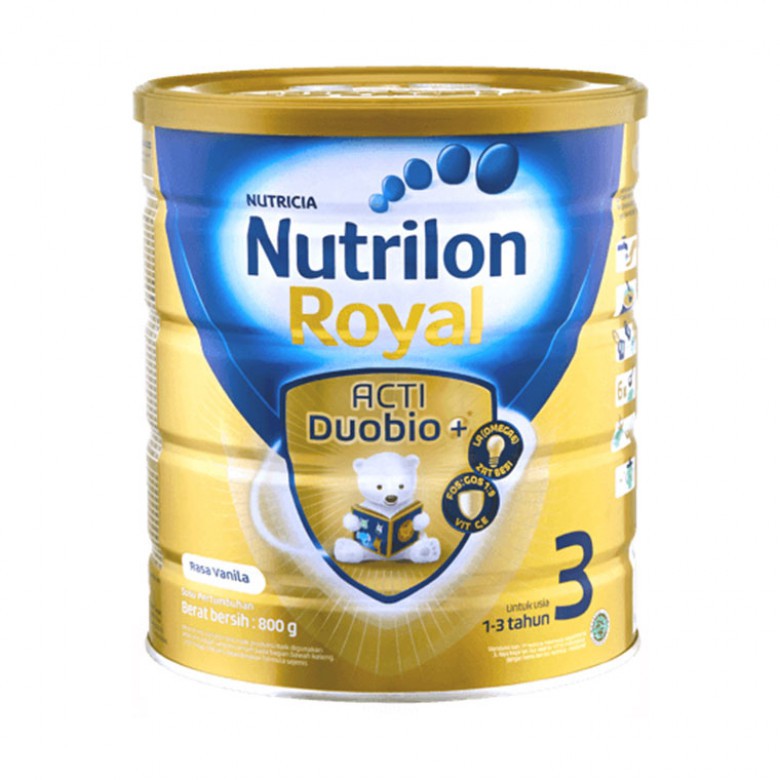 Nutrilon Royal 3 Vanila Susu Formula 800g Lazada Indonesia