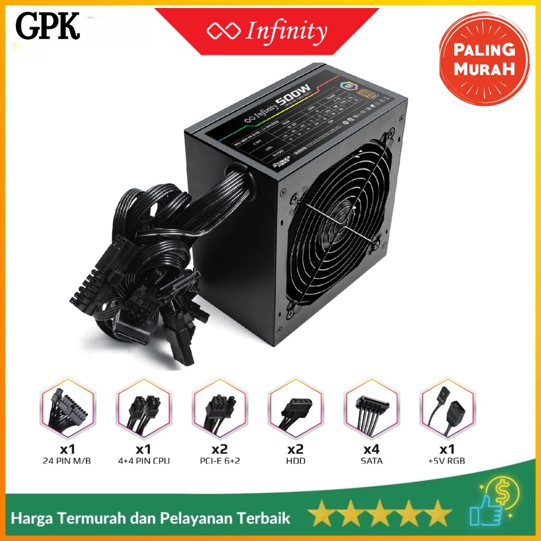 Power Supply PSU Infinity Striker Power 550 Watt | PSU Infinity 550W