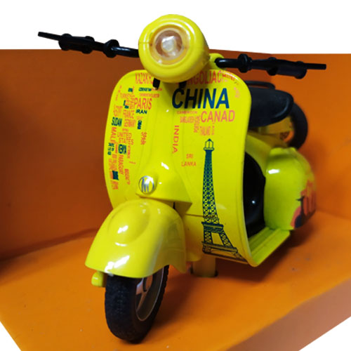 Diecast Motor Classical Moto Vespa R1 Skala 1 14 Sni Lazada Indonesia