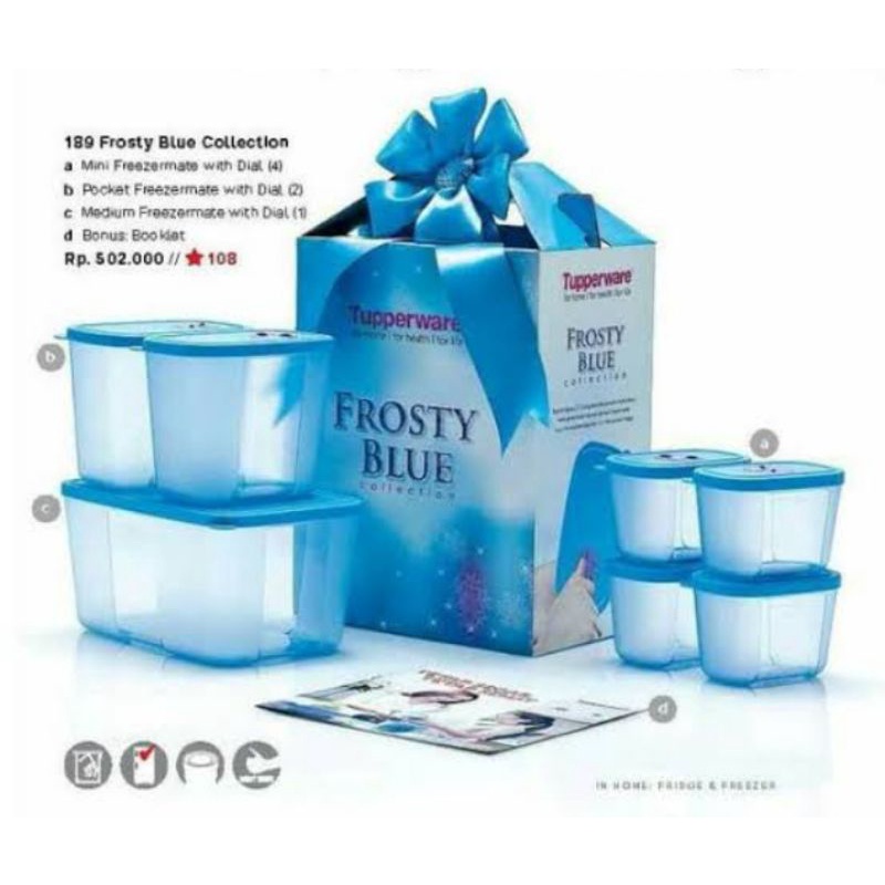 freezermate tupperware biru