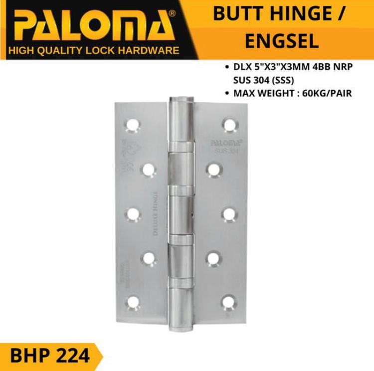 Engsel Pintu Jendela PALOMA BHP 224 DLX 5\ Engsel Pintu Jendela PALOMA BHP 224 DLX 5\