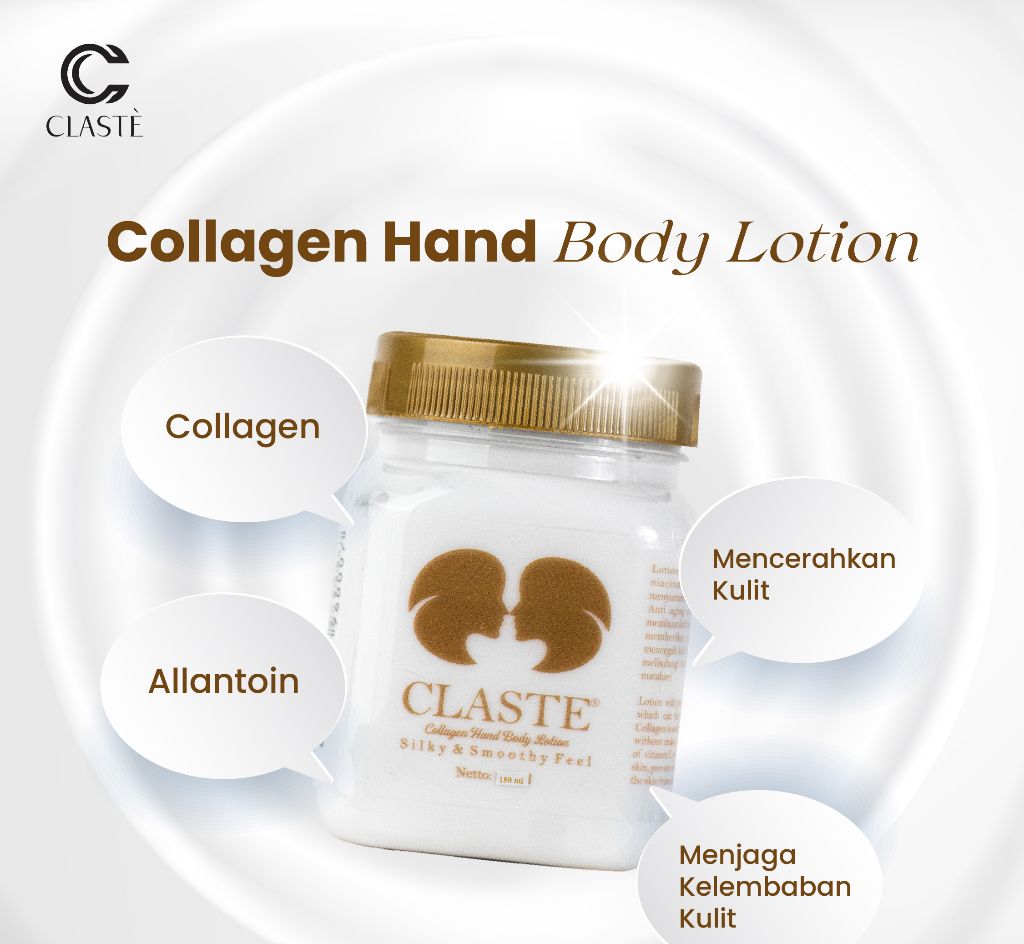 Collagen Hand Body Lotion CLASTE 150 ml Lazada Indonesia