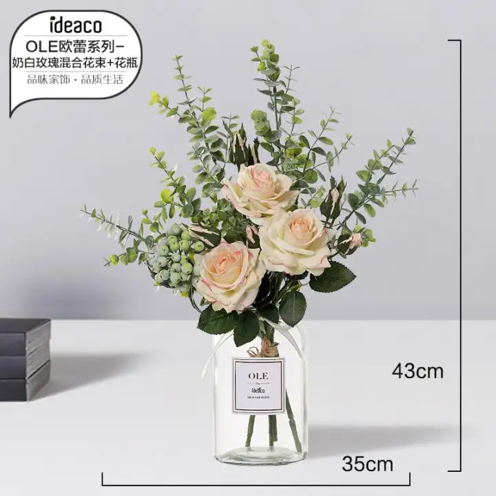 imitation flower arrangements