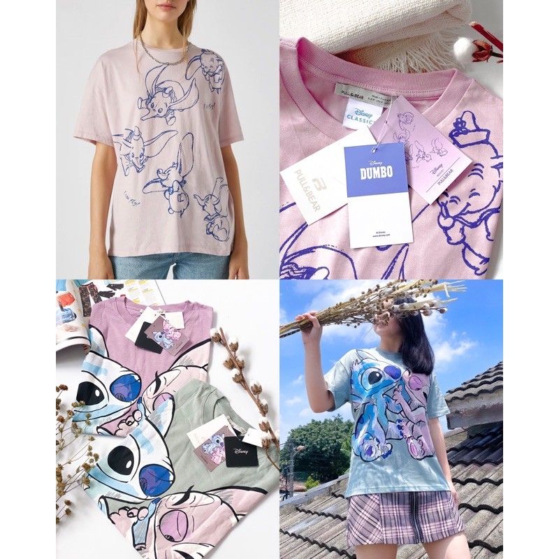 pull and bear stitch t shirt