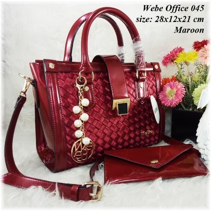 Webe Office 045 / Aneka Tas Wanita WEBE Terbaru / Tas Wanita Murah Terlaris Lengkap Terbaru