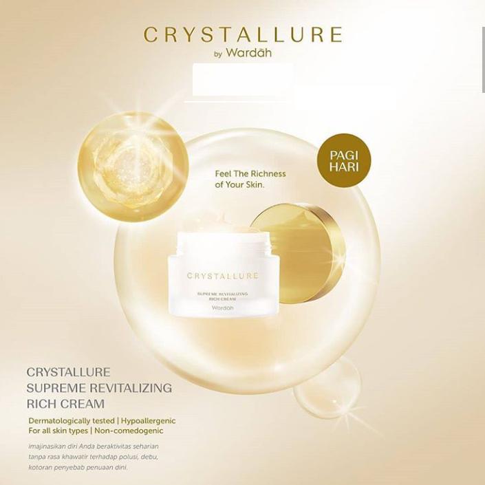 WARDAH CRYSTALLURE Supreme Revitalizing Rich Cream SPF 35PA++ (DAY CREAM)