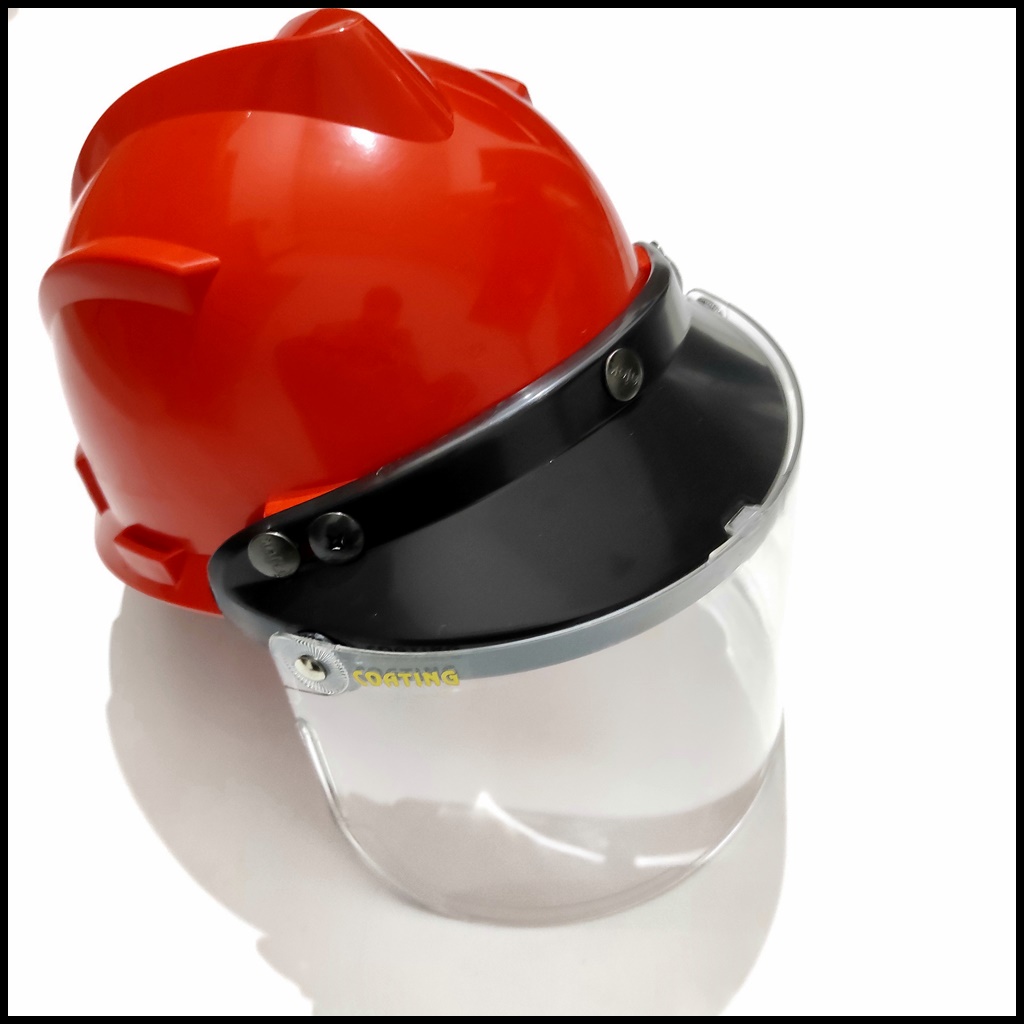 HELM FACE SHIELD SAFETY KACA 