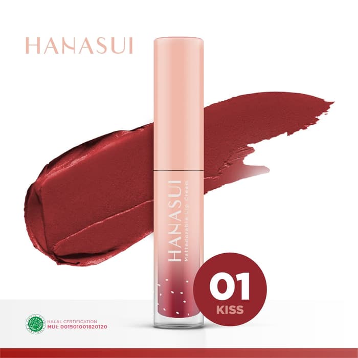 Hanasui Mattedorable Lipcream No 1 Kiss Lazada Indonesia