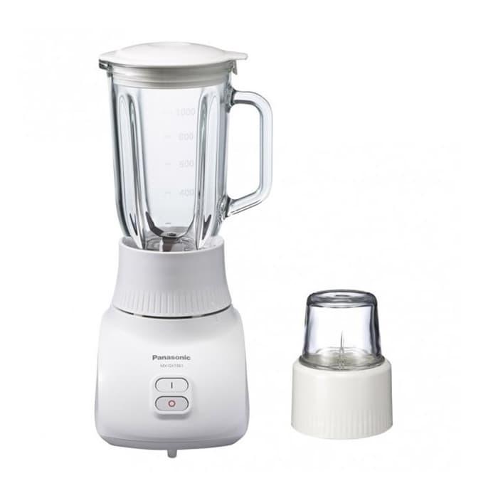 Panasonic MX-GX1462WSR Blender Clear Glass Wet & Dry Mill - Putih