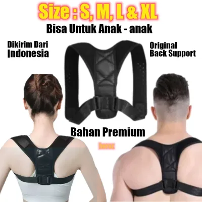 Korset Penegak Punggung Anti Bungkuk Korset Penyangga Badan Back Support Posture Corrector Original