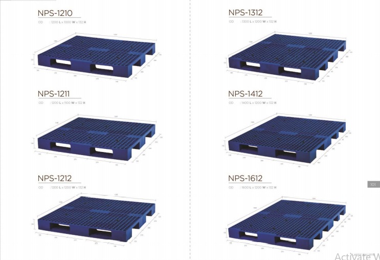 PALLET PLASTIK RABBIT NPS 1211 PALET PLASTIK MEREK RABBIT Lazada