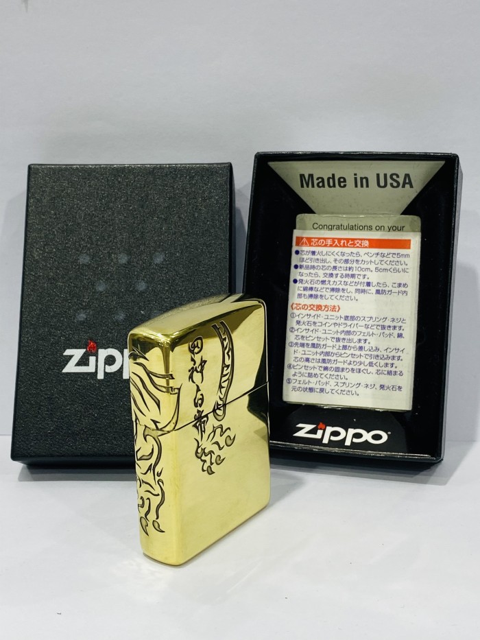 Original Zippo Tiger 3 Sides Japan Bahan Berkualitas Tinggi Lazada Indonesia