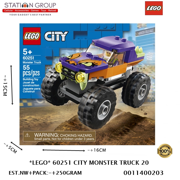 Truck 60251 60251 Lego Instructions Jual LEGO City 60251 Monster