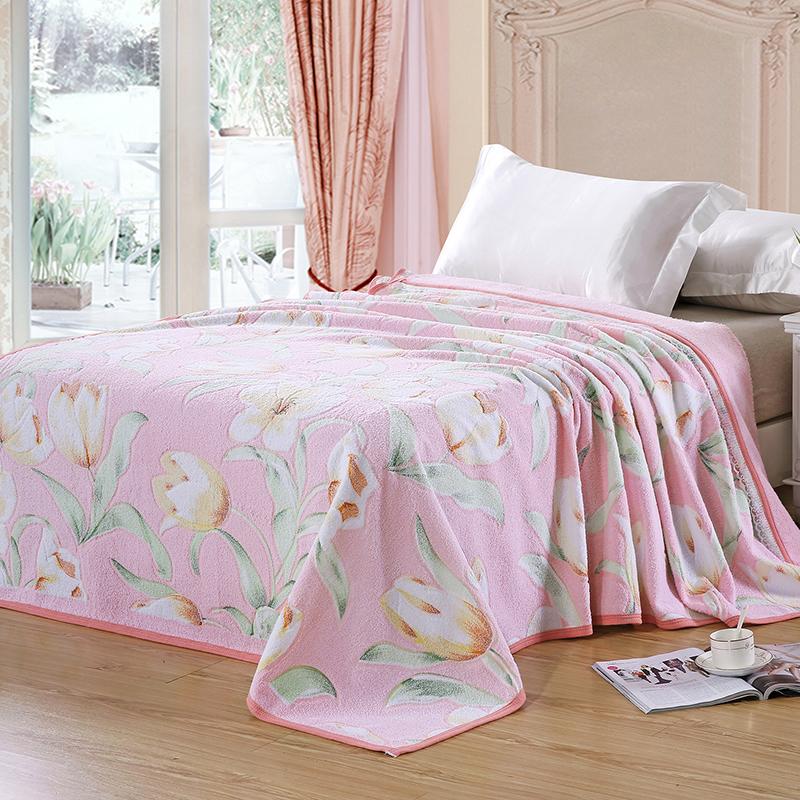 HYX Towel Blanket Cotton Blanket Airable Blanket Summer Blanket Towel Blanket Single Person Double Summer Old-Fashioned