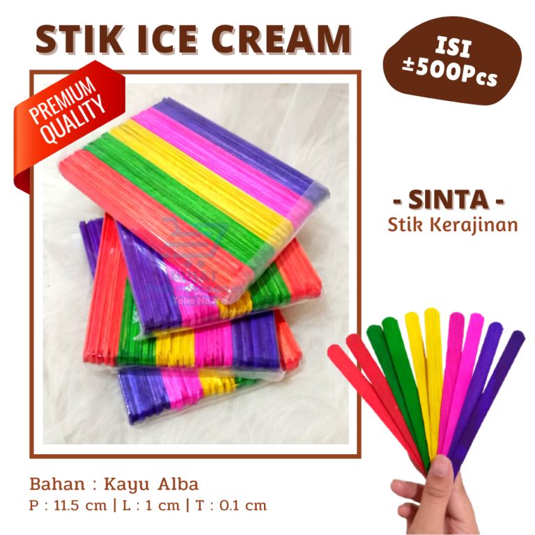 STIK ES KRIM KAYU WERKUDARA - STIK ES KRIM ISI 500PCS | Lazada Indonesia