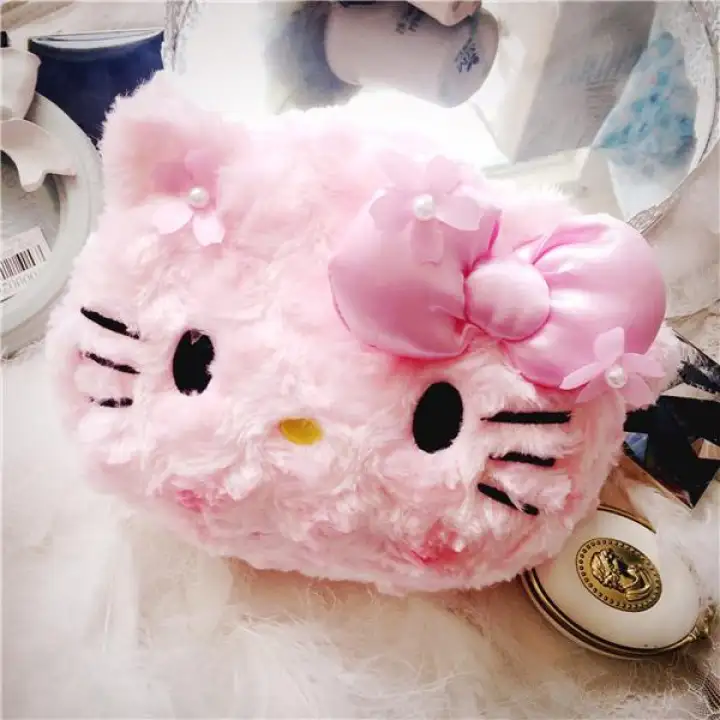 hello kitty plush bag