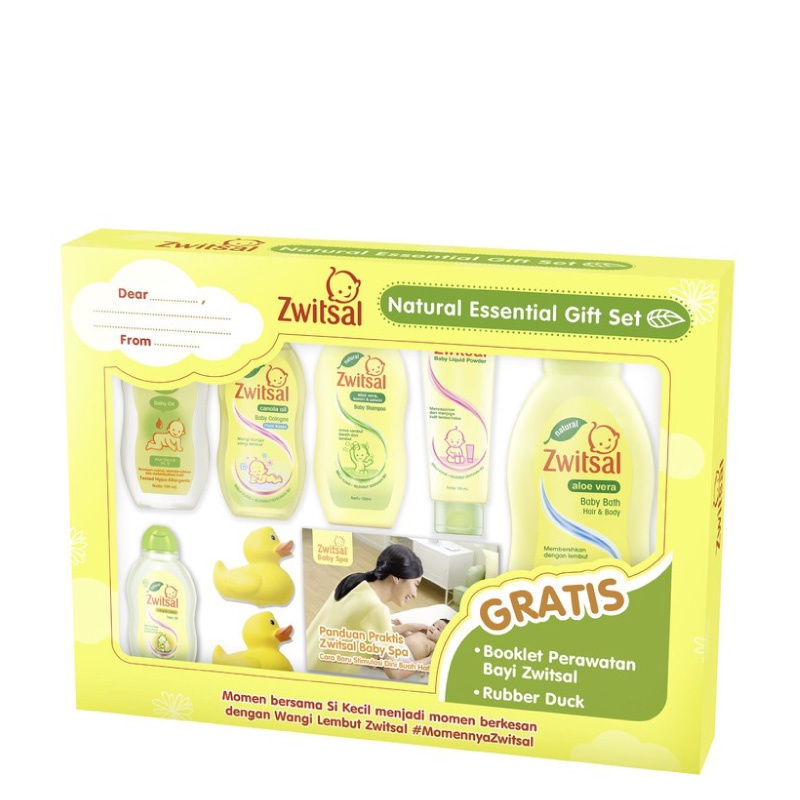 Zw1ts4l Essential Baby Gift Set Hampers Bayi Zw1ts4l Natural Paket