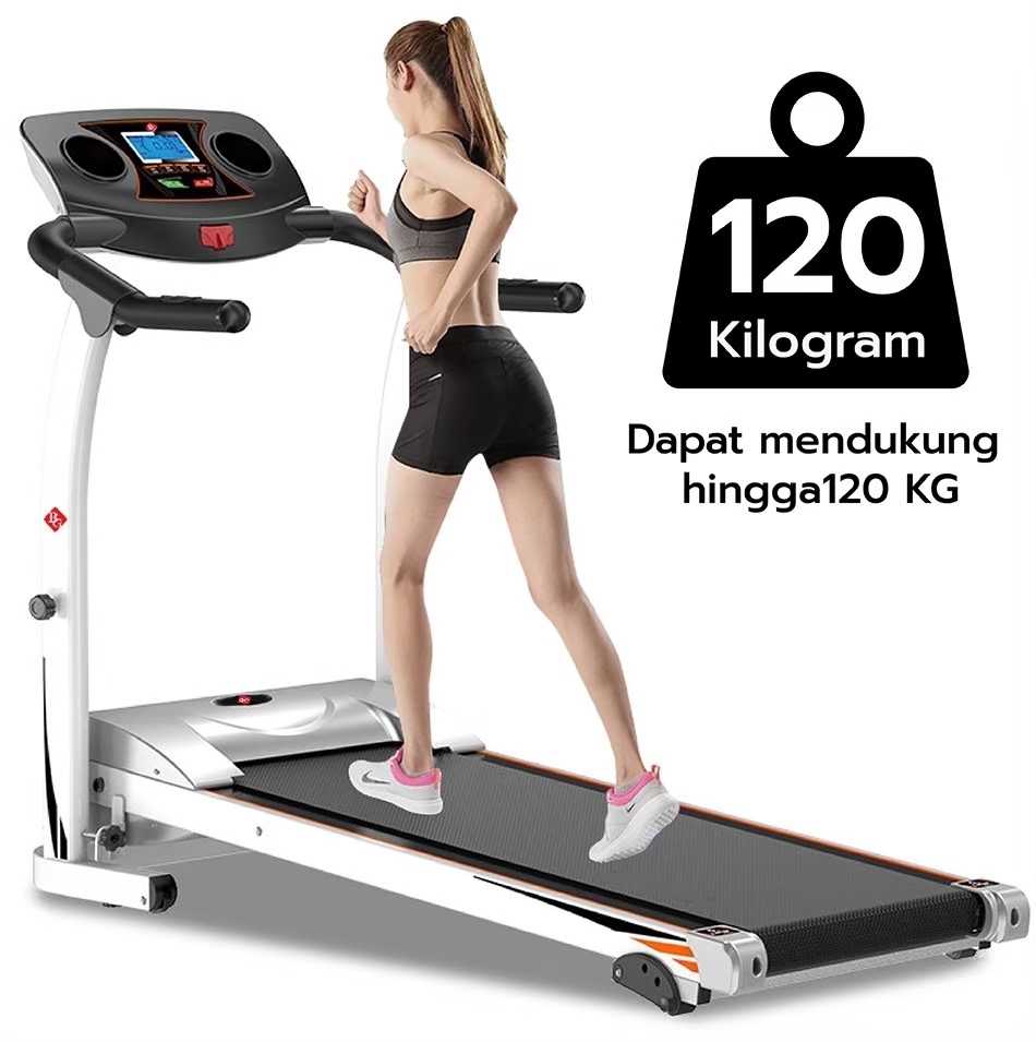 BG SPORT Treadmill Elektrik Running Pad Alat Olahraga Fitness | Lazada ...