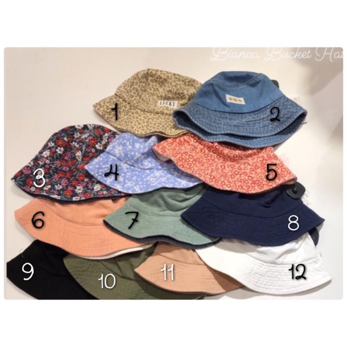 Diskon PROMO TOPI RUBI BUCKET HAT BEST 