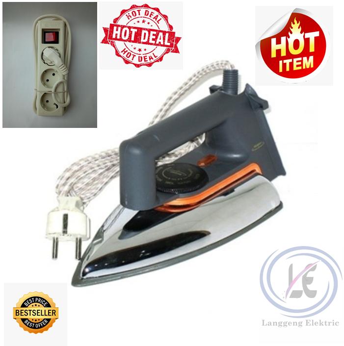 Setrika maspion HA-110 bonus stopkontak