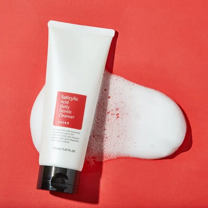 cara pakai cosrx salicylic acid daily gentle cleanser