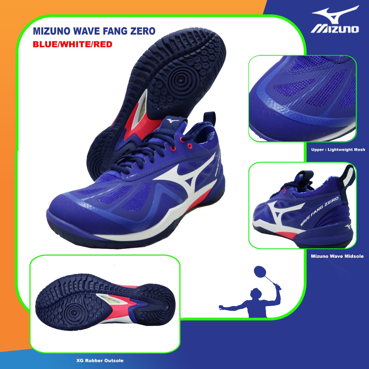 mizuno lightweight mesh training sneakers