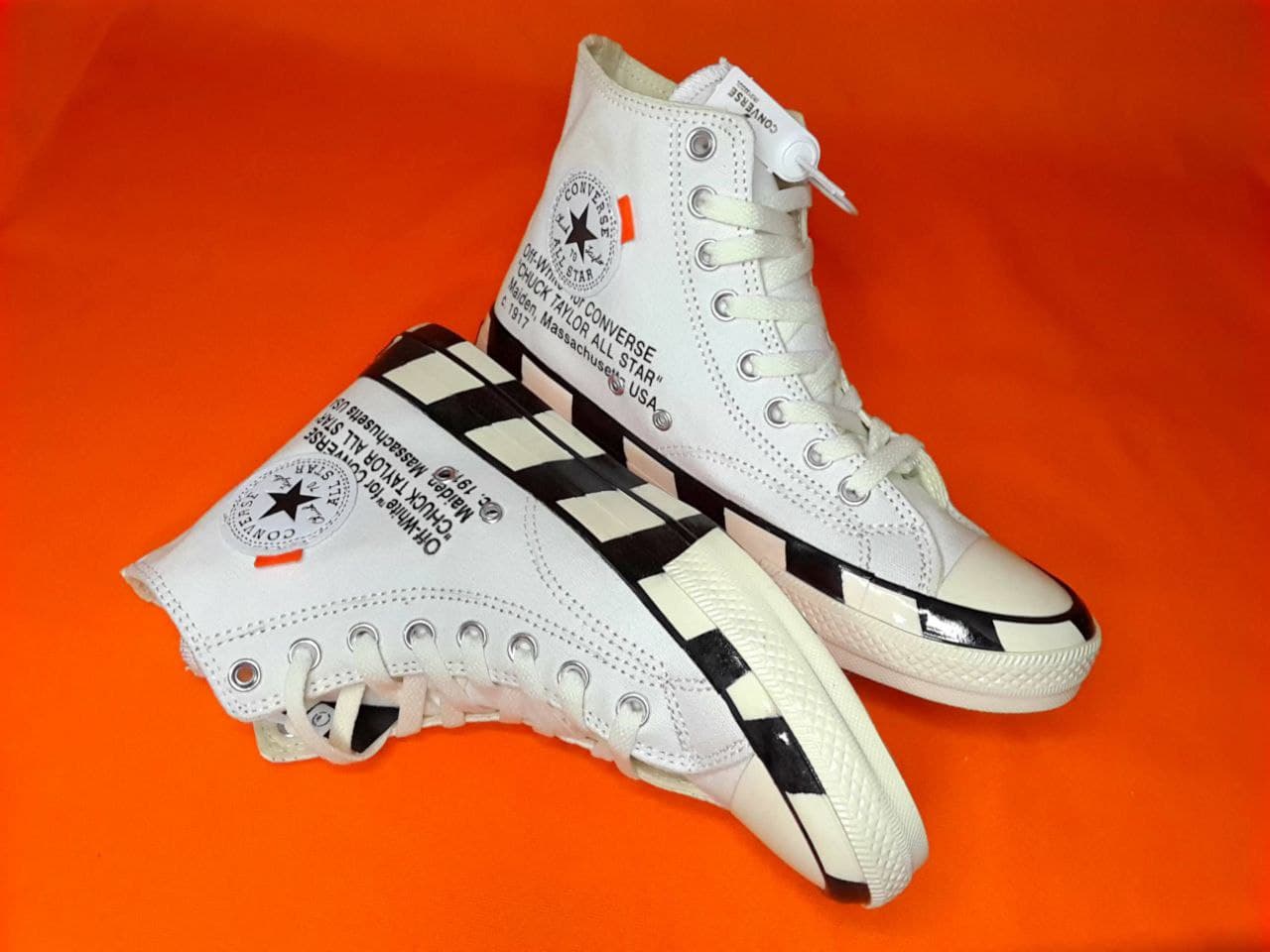 off white high tops