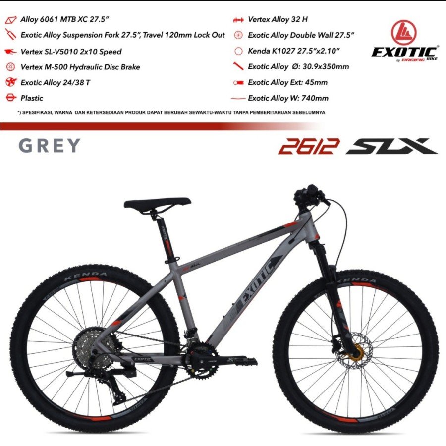 Exotic 27.5 sale