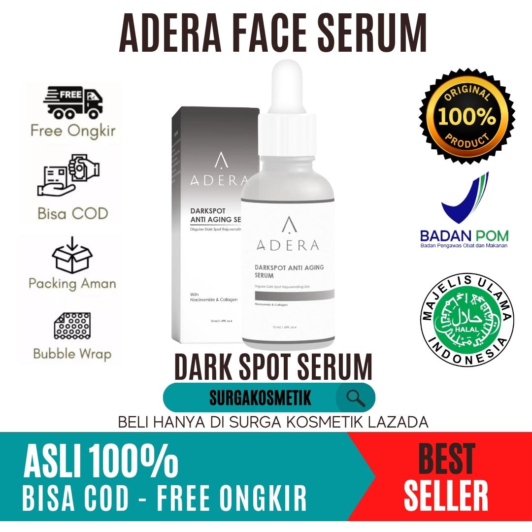 Adera Face Serum Darkspot Adera Dark Spot Original Bpom Untuk Flek