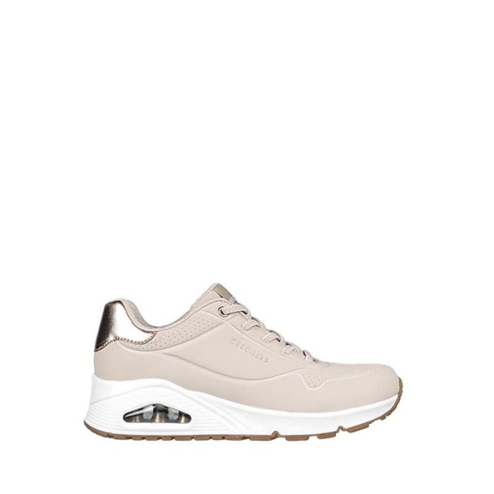 skechers street uno lace trainer