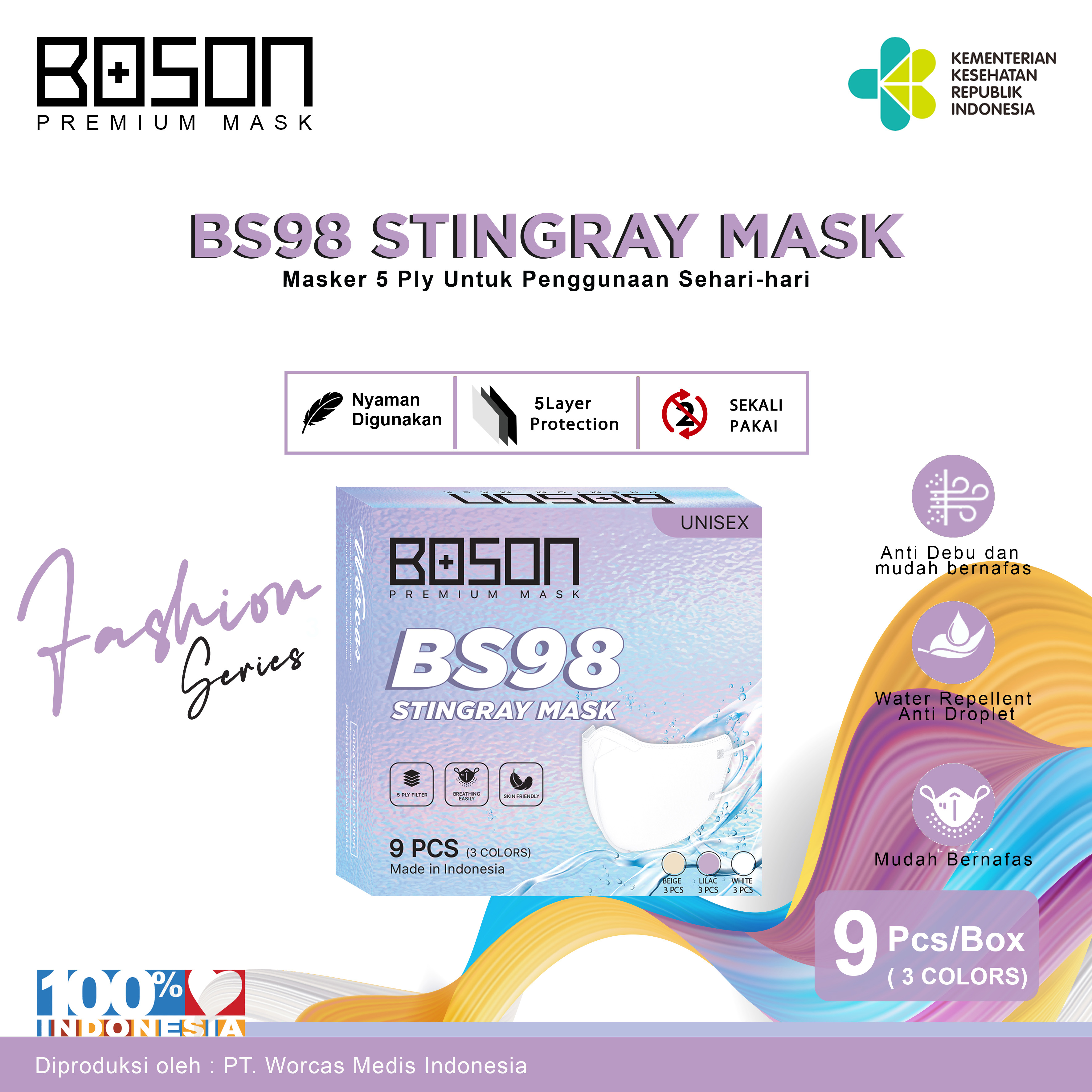 boson fashion mask bs98