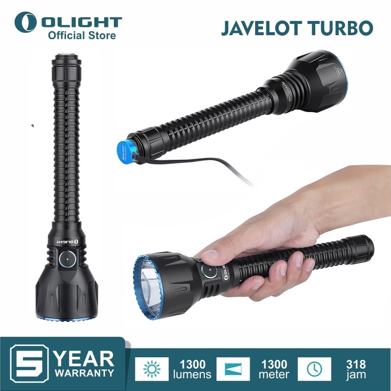 Linterna OLight Javelot Turbo recargable 1300 lúmenes