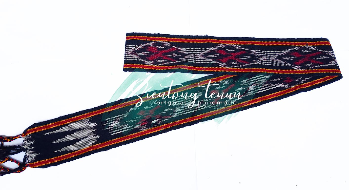 Ikat Kepala Tenun Etnik / Sabuk Aksesoris Wanita/ Syal Tenun Etnik IK138